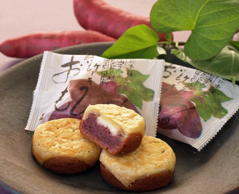 おもろ 紅いもケーキ (3個入)