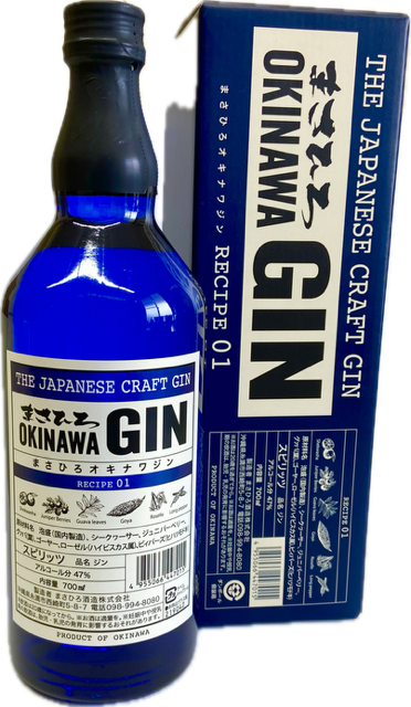 まさひろ OKINAWA GIN (まさひろ おきなわ じん)レシピ01 700ml
