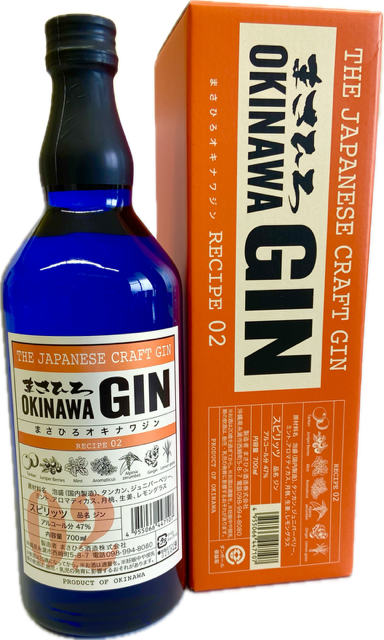 まさひろ OKINAWA GIN (まさひろ おきなわ じん)レシピ02 700ml